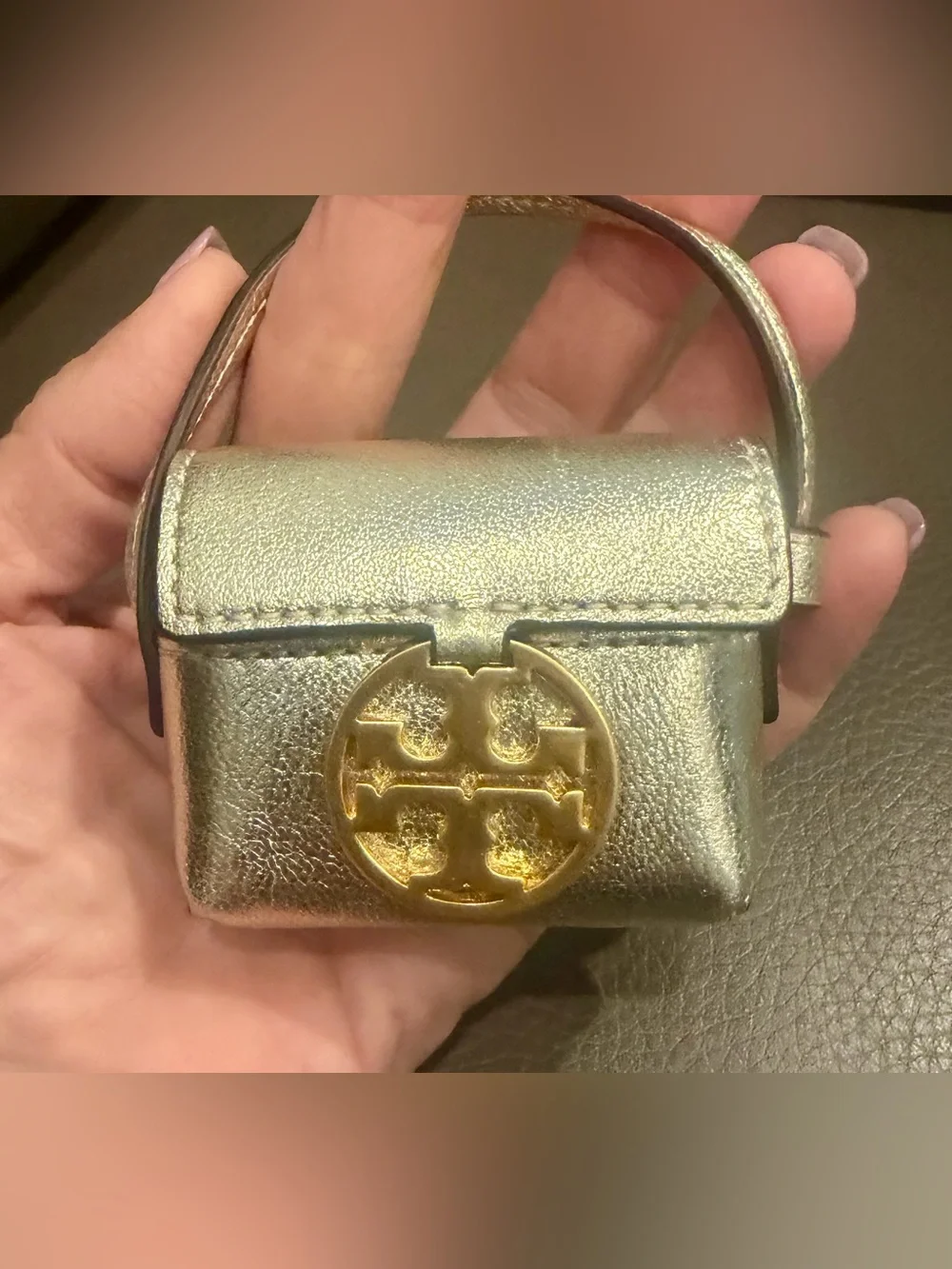 Tory Burch shimmery metallic